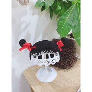 Băng đô bím tóc len xinh cho bé 🧶🧶🧶