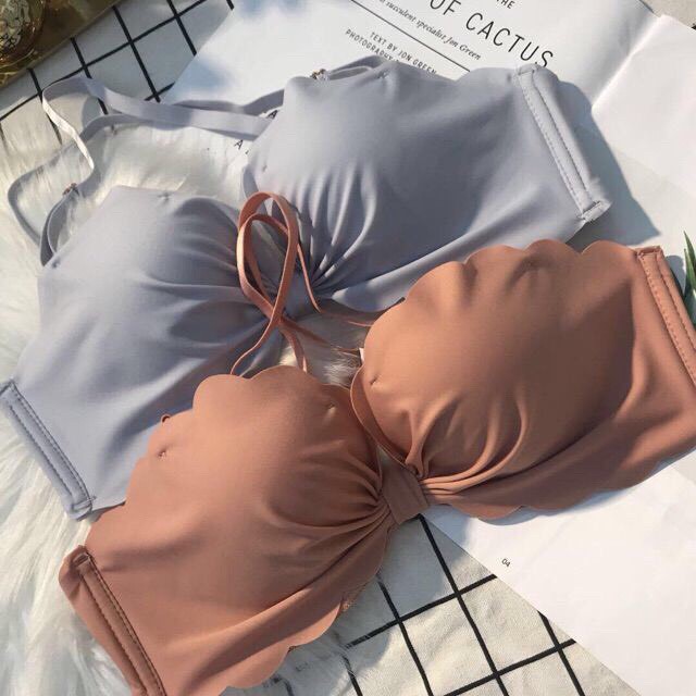 HÀNG MỚI SIÊU ĐẸP - ÁO LÓT ĐÚC KHÔNG GỌNG HÌNH NƠ SIÊU SEXY