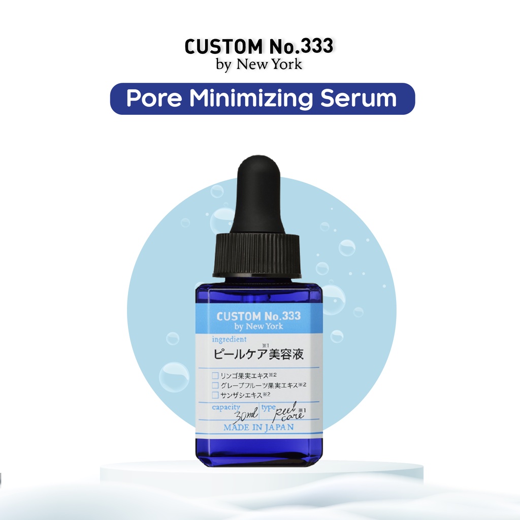 Tinh Chất Tẩy Tế Bào Chết Và Giúp Thu Nhỏ Lỗ Chân Lông Custom No.333 by NY Pore Minimizing Serum 30 mL