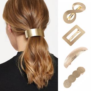 WAY2TOP Mũ Đuôi Ngựa Hairgrip Phụ Kiện Tóc Hình Học Bé Gái Kẹp Tóc