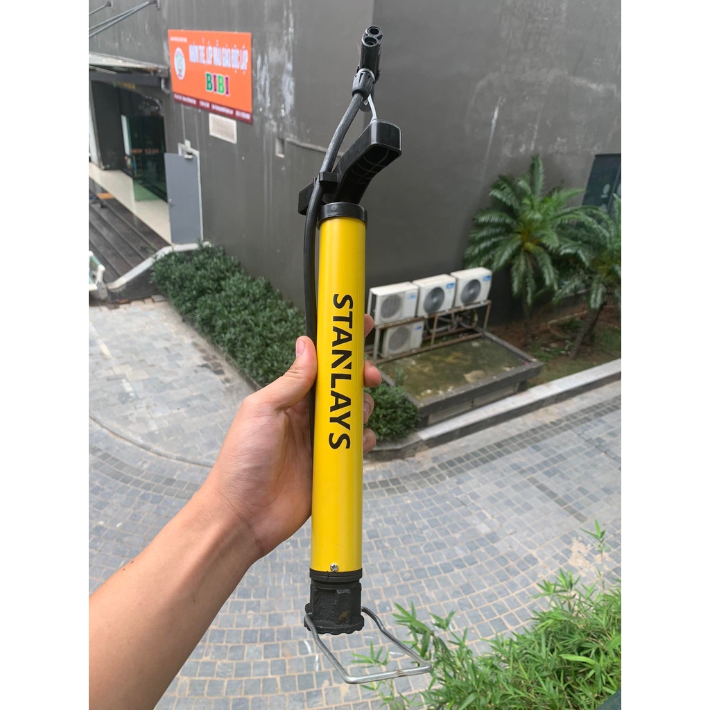 BƠM TAY CHO XE STANLAYS NHẬT BẢN ÁP SUẤT CAO