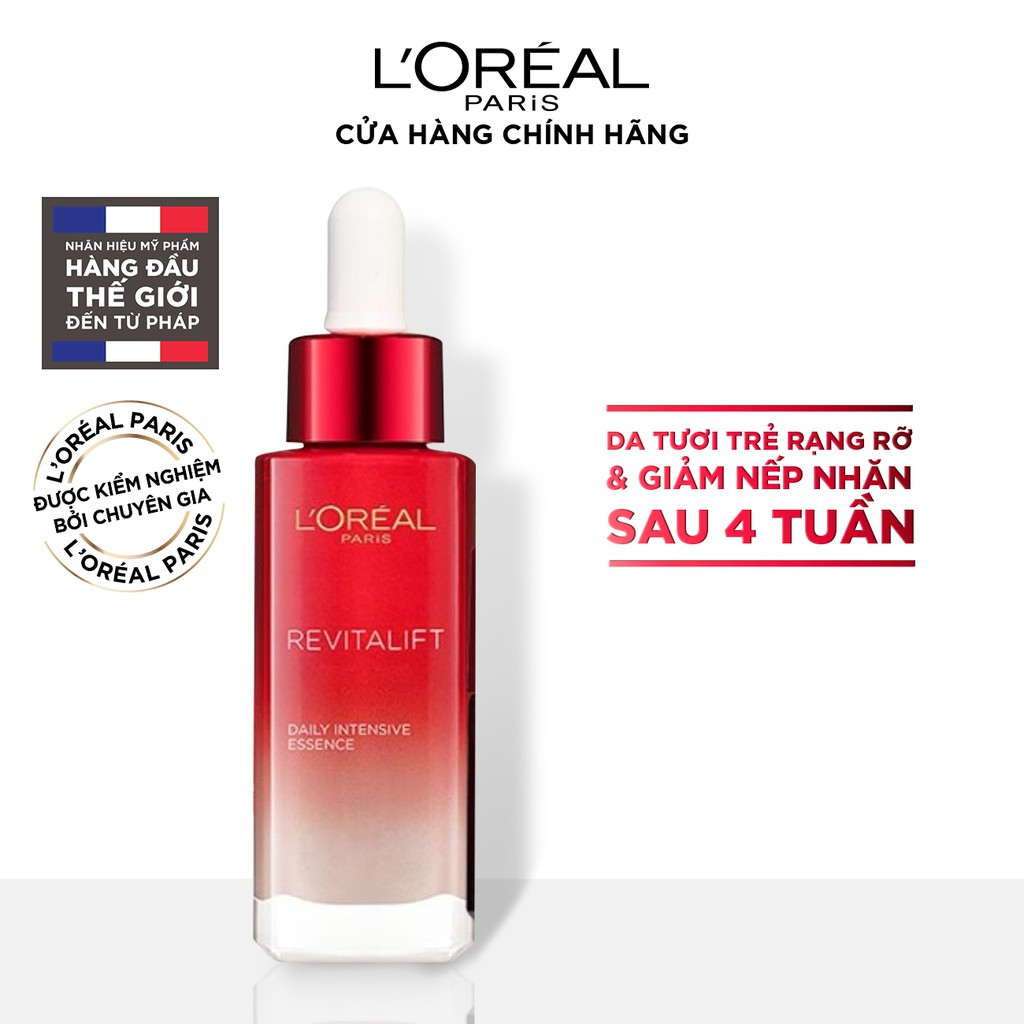 Tinh chất tăng cường săn chắc da và giảm nếp nhăn L'Oreal Paris Revitalift 30ml