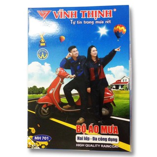 Bộ áo mưa vĩnh thịnh - mh701