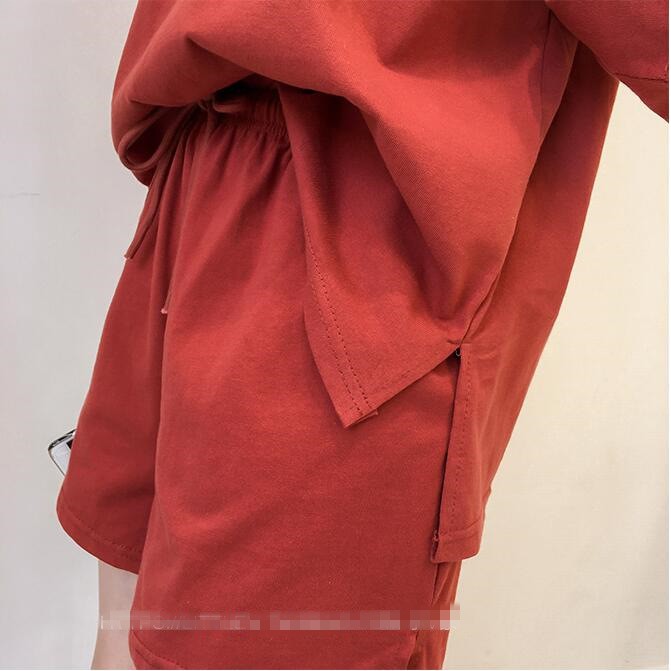 Đồ bộ nữ quần short + áo thun ngắn tay