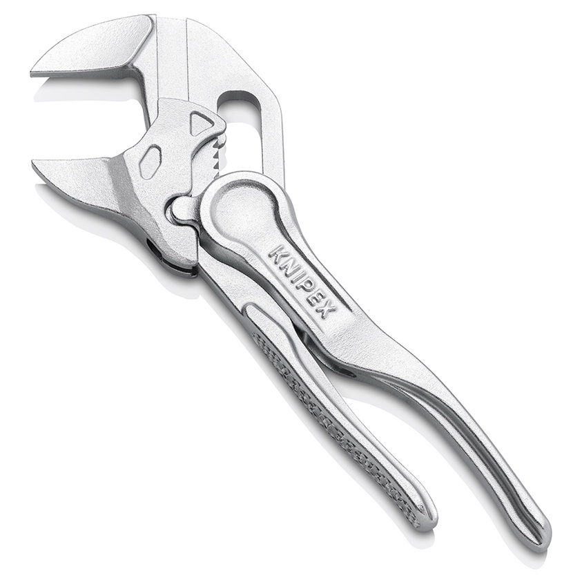 Kìm Nước Mỏ Quạ Knipex Cobra® XS 87 00 100, Kìm Mỏ Lết XS 86 04 100, Bộ Kìm 00 20 72 V04 XS, Túi Đeo Hông 00 19 72 XS LE