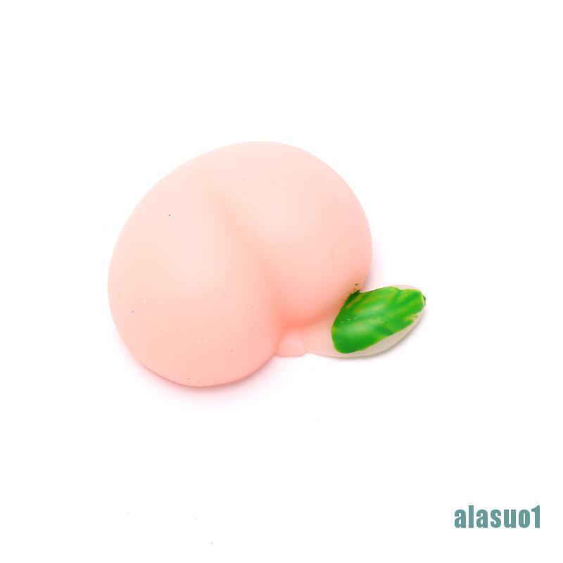 Mềm Đồ Chơi Xốp Squishy Giảm Stress Hình Quả Đào Dễ Thương Cho Bé