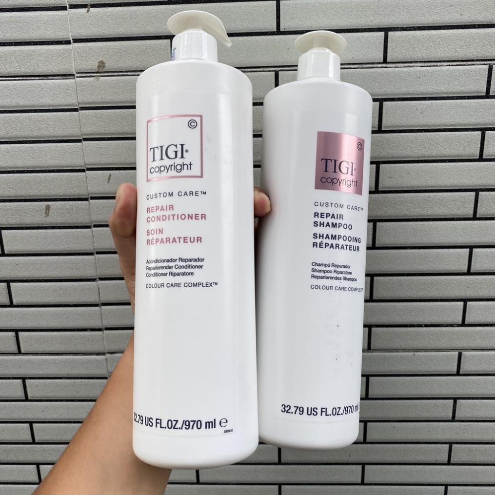 DẦU GỘI TIGI COPYRIGHT REPAIR PHỤC HỒI 970ML CHÍNH HÃNG 𝖌