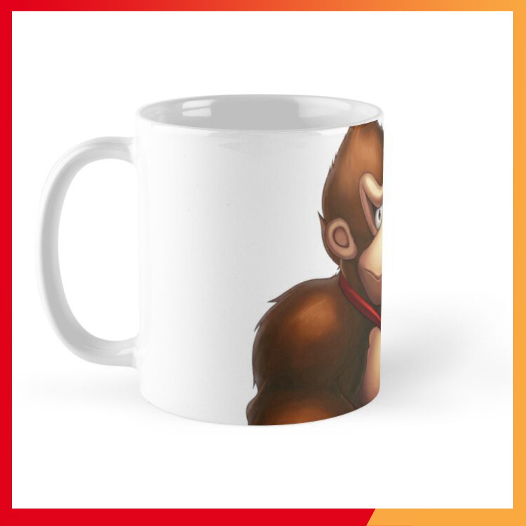 [Quà Lưu Niệm] Cốc Sứ In Hình - Donkey Kong - MSCS-IH94597 Chất Lượng