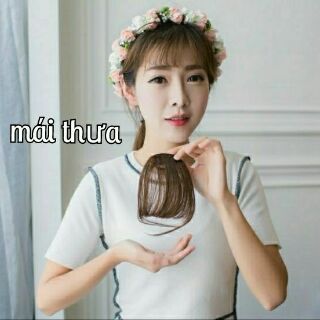 Tóc mái  giả