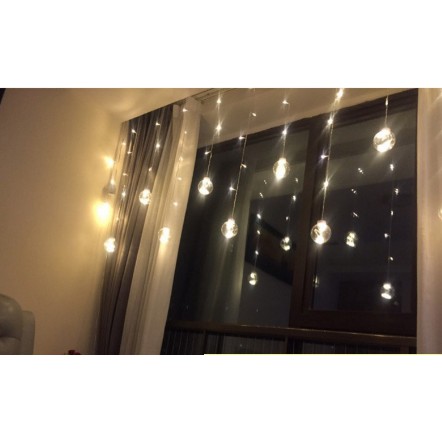 đèn thả treo lung linh 12 bóng tròn