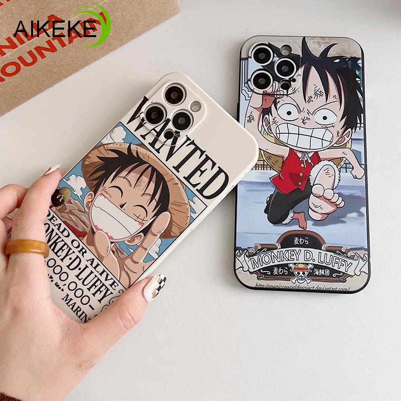 Ốp Điện Thoại Silicon Mềm Hình One Piece Luffy Cho Samsung Galaxy S22 S21 S20 Ultra Plus FE Note 20 Ultra 10 S10 Plus