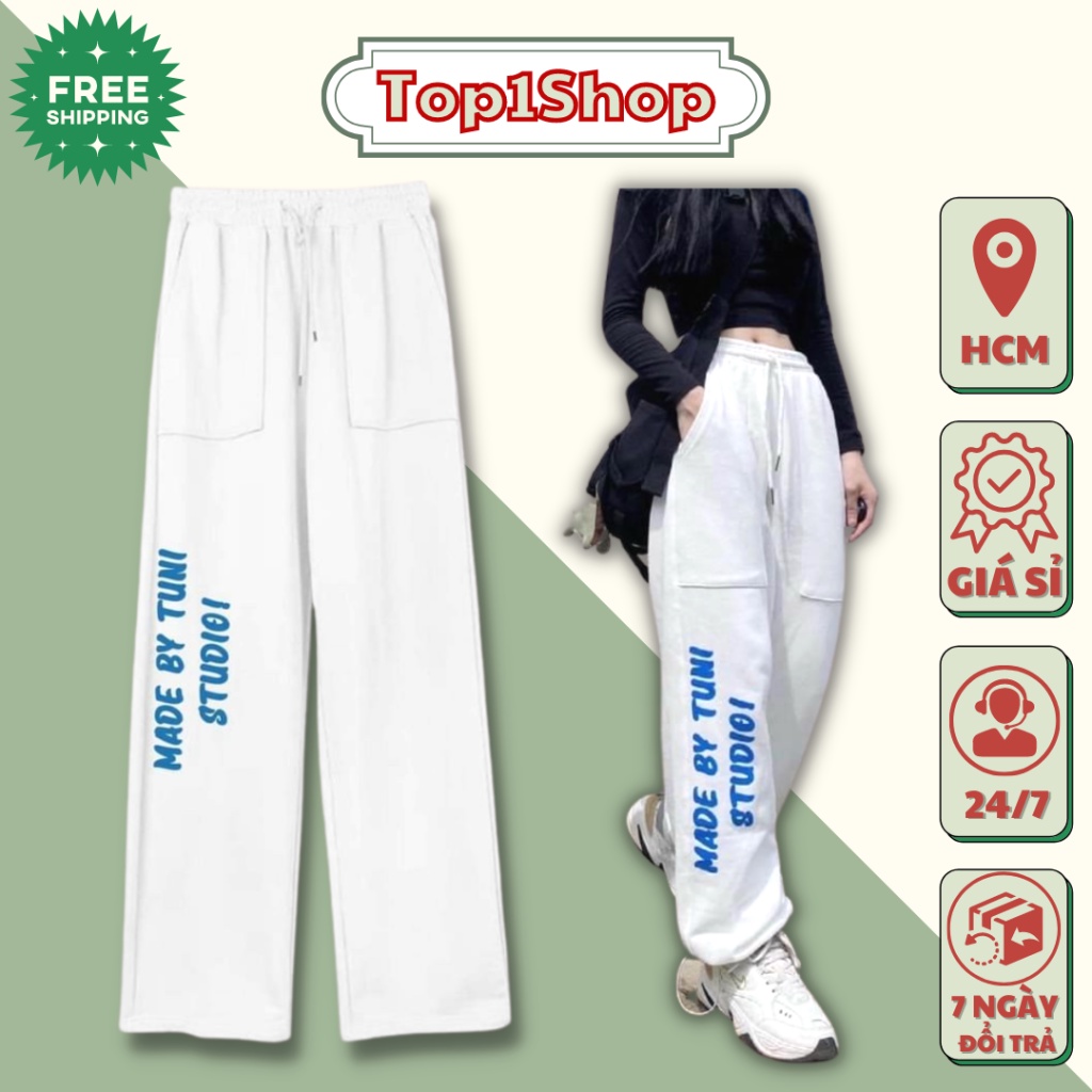 Quần Ống rộng made by Phong Cách Thể Thao Thời Trang TOP1SHOP