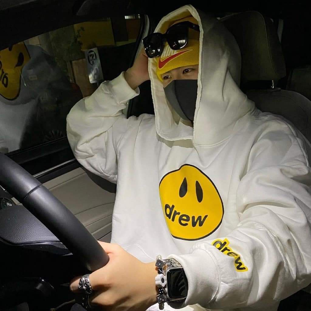 Áo Hoodie Mặt Drew ❤ Áo Nỉ Dáng Rộng Ullzang Unisex
