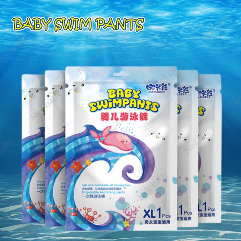 Tã Bỉm Bơi Cho  Tã ChốNg ThấM Cho Trẻ Em Tã DùNg MộT LầN Tã Em Bé đI BơI Tã Em Bé