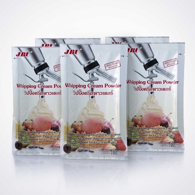 Bột Whipping cream 100g làm kem tươi