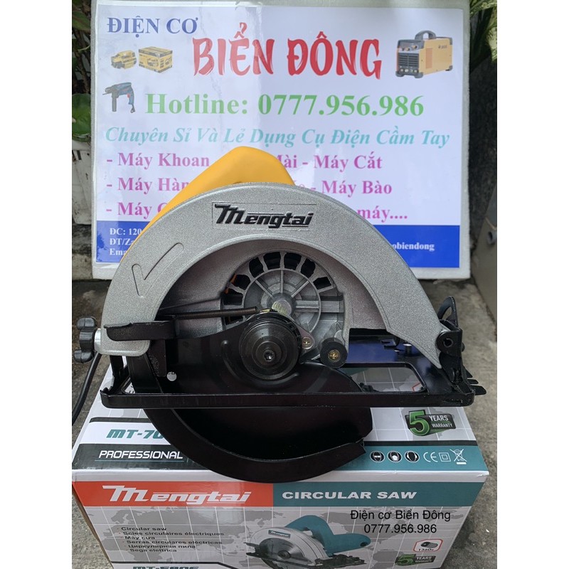 Máy cưa cầm tay ⛑️ FREESHIP ⛑️ Tặng đĩa cưa gỗ Máy cưa dĩa MENGTAI THÁI LAN MT5806-185mmvới công suất 1360W mạnh mẽ