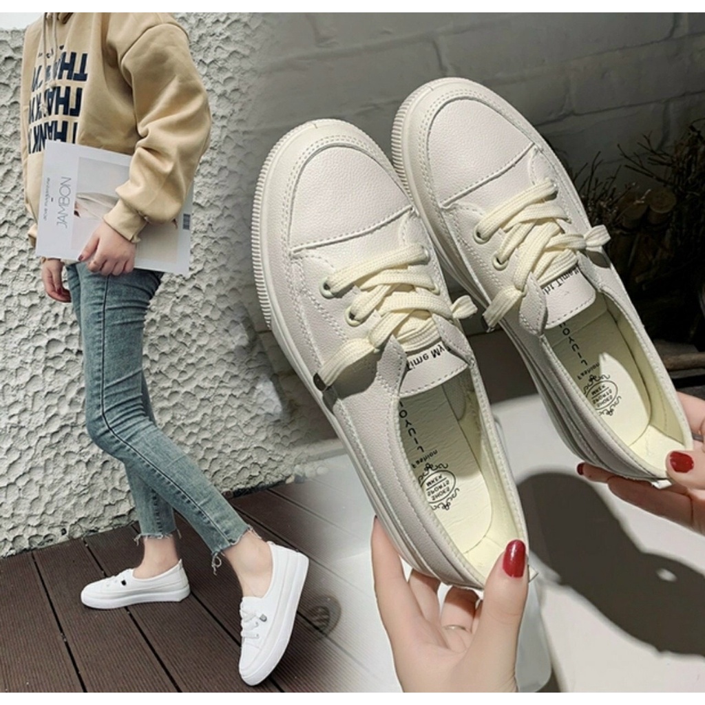 Giày sneakers thể thao nữ FAROSA -TT78 chất da mềm êm chân phong cách hàn quốc