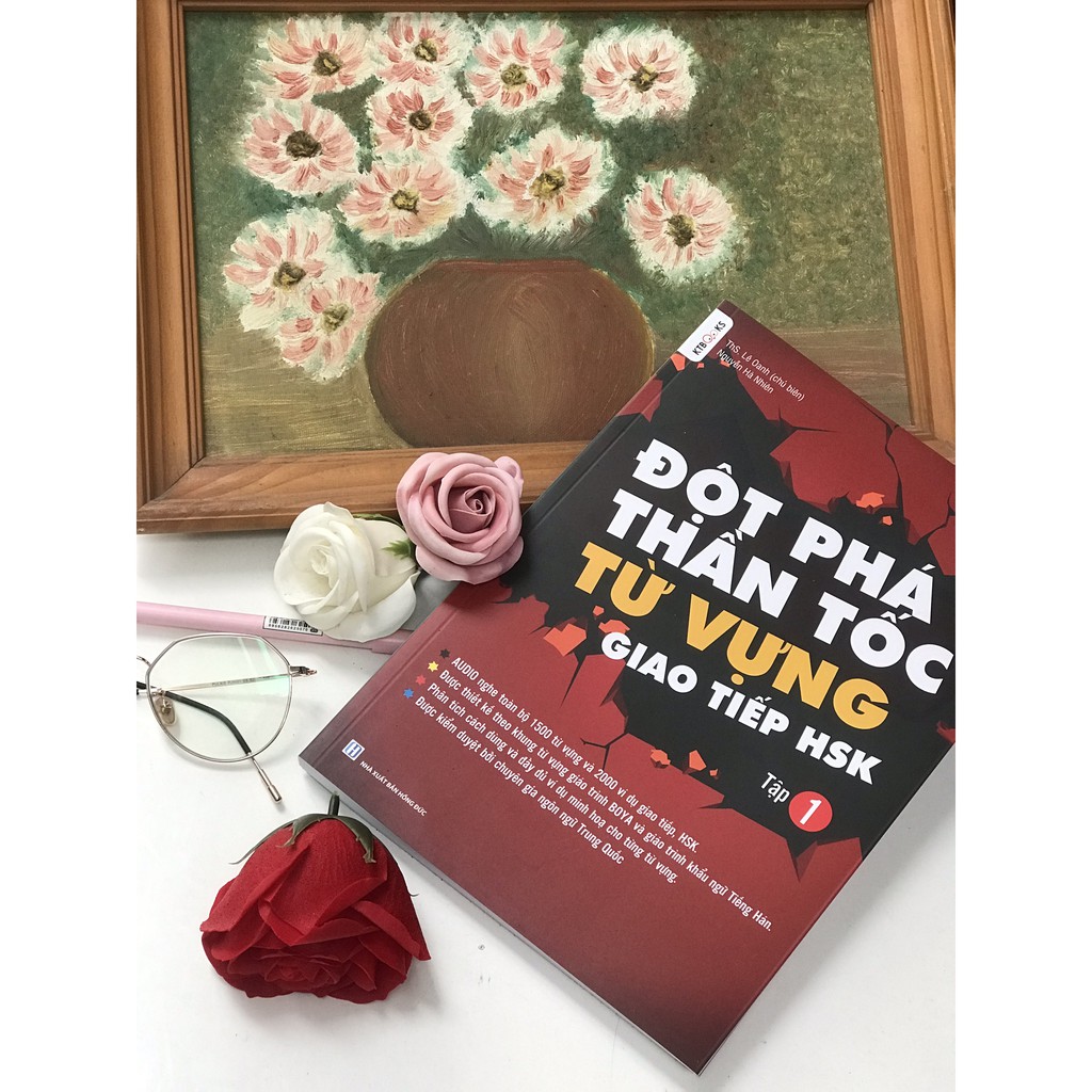 Sách - Combo: Đột Phá Thần Tốc Từ Vựng Giao Tiếp HSK + Tự Học Tiếng Trung Giao Tiếp Từ Con Số 0 Tập 3 + DVD tài liệu