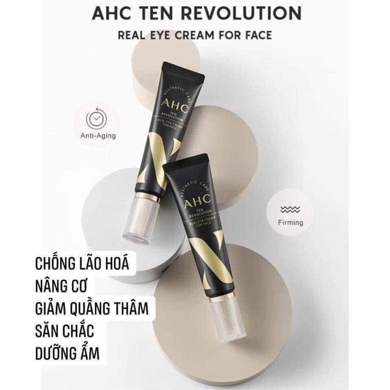 Kem Dưỡng Mắt Chống Lão Hóa AHC Real Eye Cream For Face