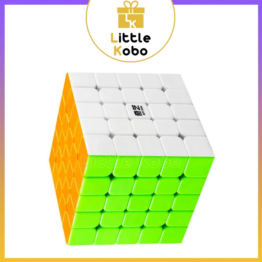 Rubik 5x5 QiYi QiZheng S Rubic 5 Tầng Khối Lập Phương Rubik Stickerless Không Viền