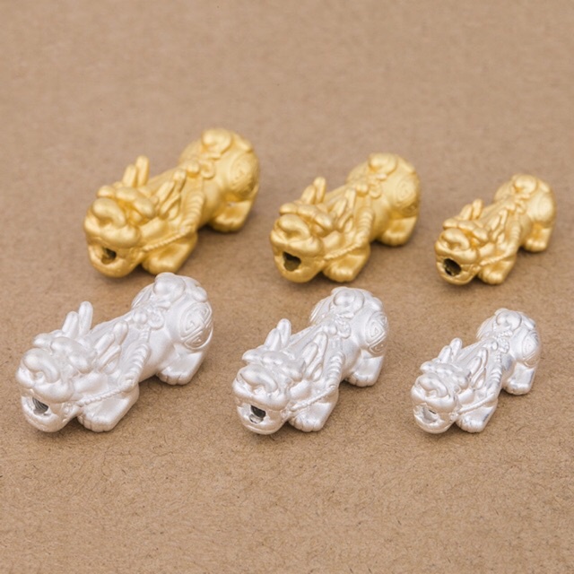 KHO SỈ  Charm Tỳ Hưu bạc mẫu đẹp - Hàng bạc tốt loại 1 cực đẹp PH307