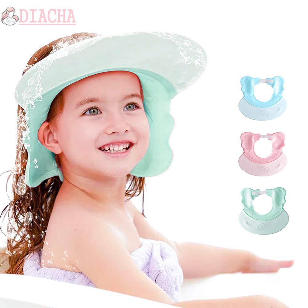 Mũ gội đầu chống thấm nước có thể điều chỉnh bảo vệ tai an toàn cho bé