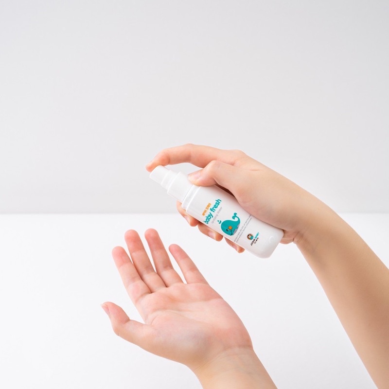 Xịt diệt khuẩn, khử mùi cho đồ chơi, bình sữa, núm ti giả Baby Fresh an toàn cho bé chính hãng