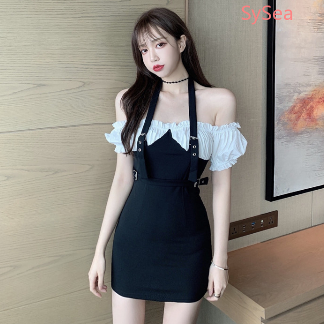 Đầm trễ vai thời trang mùa hè quyến rũ cho nữ