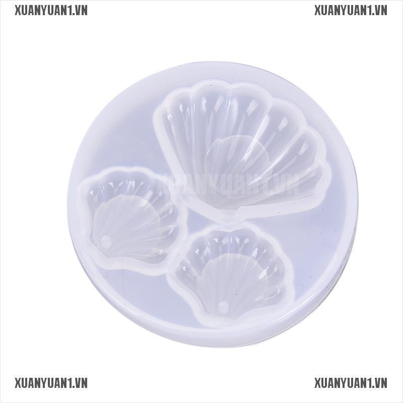 1 [XUANYUAN1] Khuôn Silicone Làm Bánh Hình Vỏ Sò