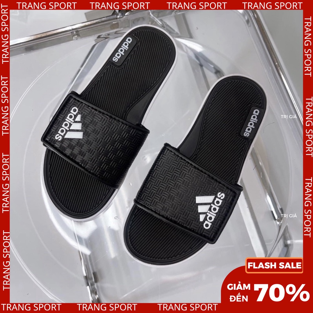 Dép adidas quai ngang nam cao cấp thiết kế siêu nhẹ chỉ 0,2gram