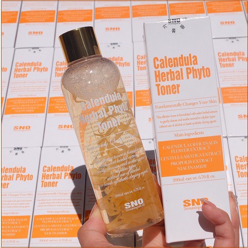 Toner Hoa Cúc SNO Calendula Herbal Phyto Toner 200ml