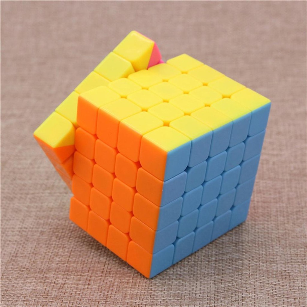 Bộ 3 Rubik Cube loại Không Viền CAO CẤP, Đồ chơi Rubik 3x3, 4x4, 5x5 xoay mượt, bẻ góc tốt - LICLAC