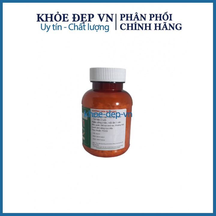 Viên uống vitamin C bổ sung vitamin C , hỗ trợ tăng cường sức đề kháng – Lọ 1000 viên