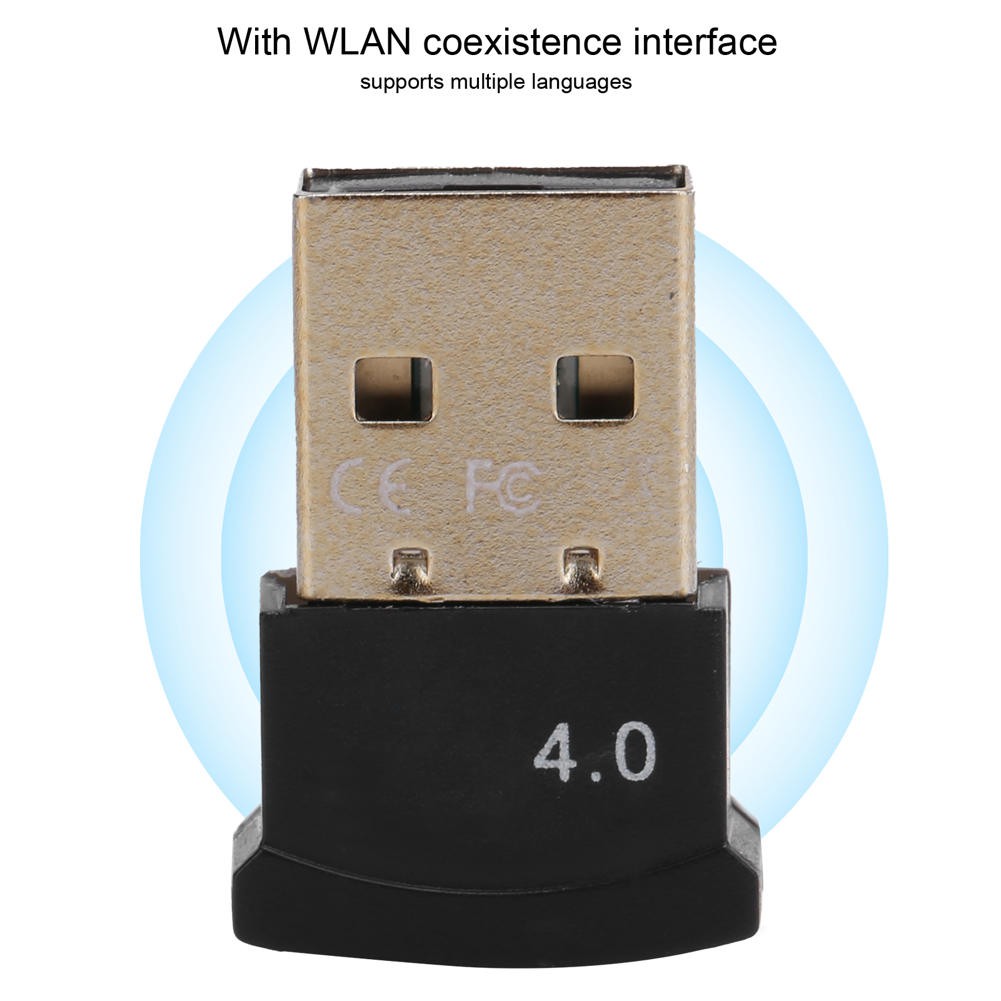 Usb Dongle Bluetooth 4.0 Cho Laptop Pda
