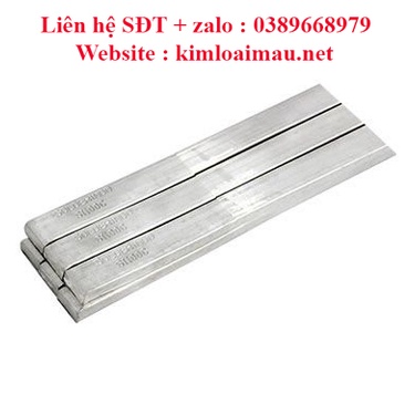 Thanh thiếc nguyên chất dùng để nhúng mạ, khối lượng 500g