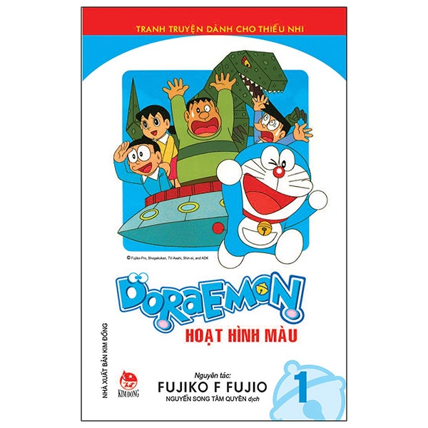 Sách Doraemon Hoạt Hình Màu - Tập 1 (Tái Bản 2020)