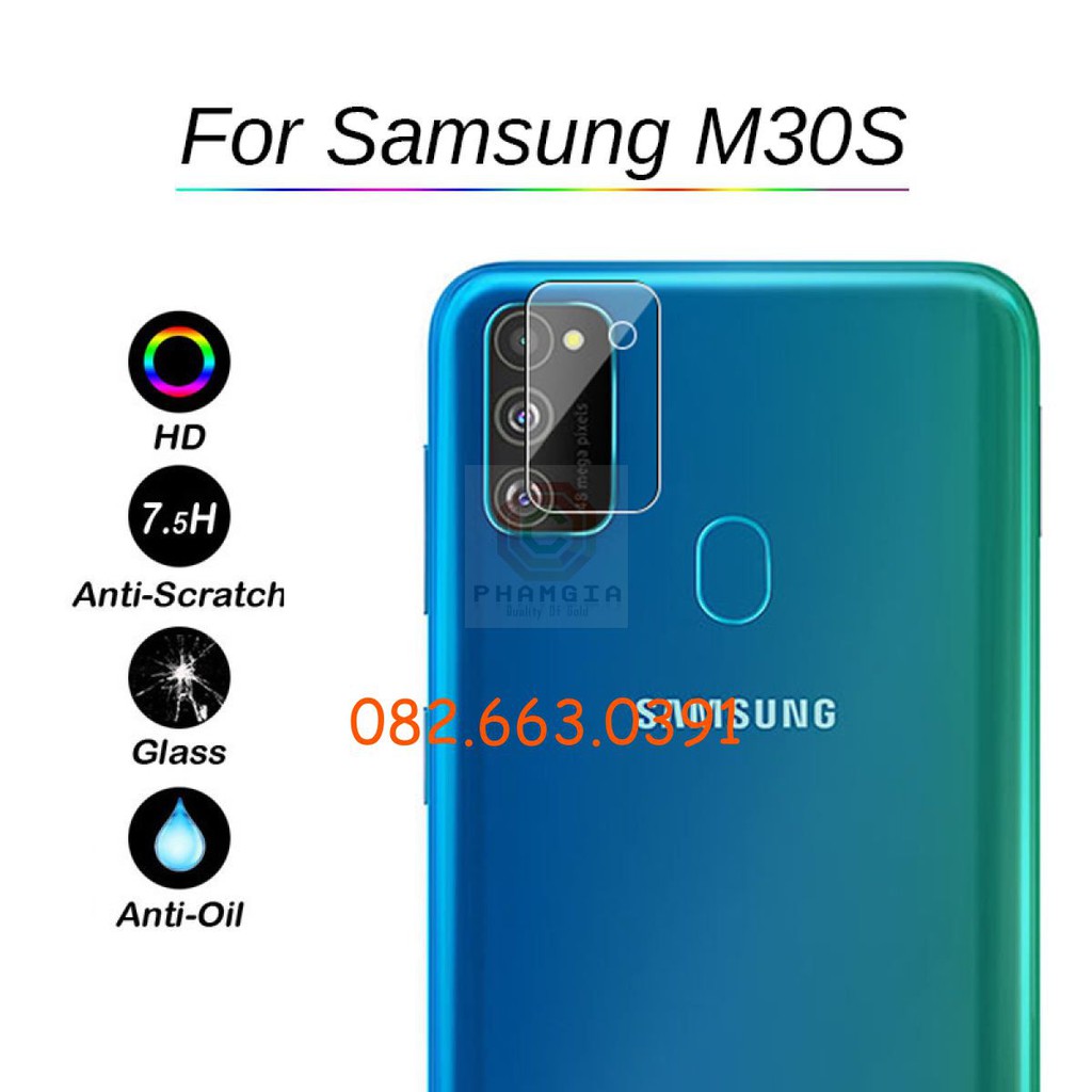 Cường lực camera Samsung M30/M30S chuẩn, trong, siêu bền