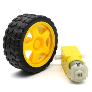 Motor Giảm Tốc Vàng 3V-9V