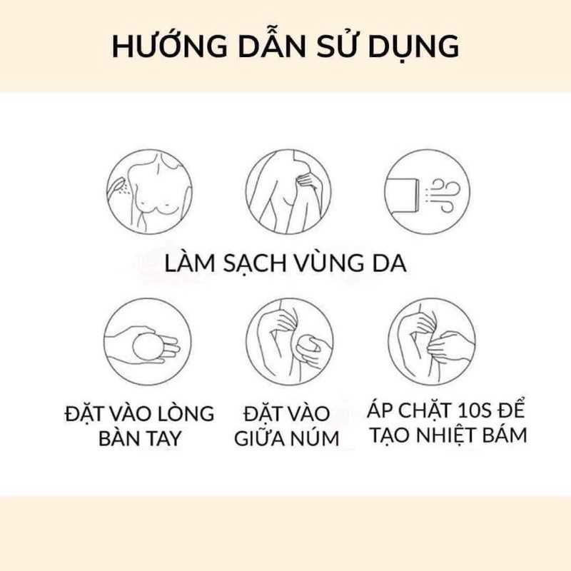 Miếng dán ngực silicon nhiệt tự thân không keo siêu dính bảo vệ nhũ hoa _ Miếng dán Ti Tàng Hình