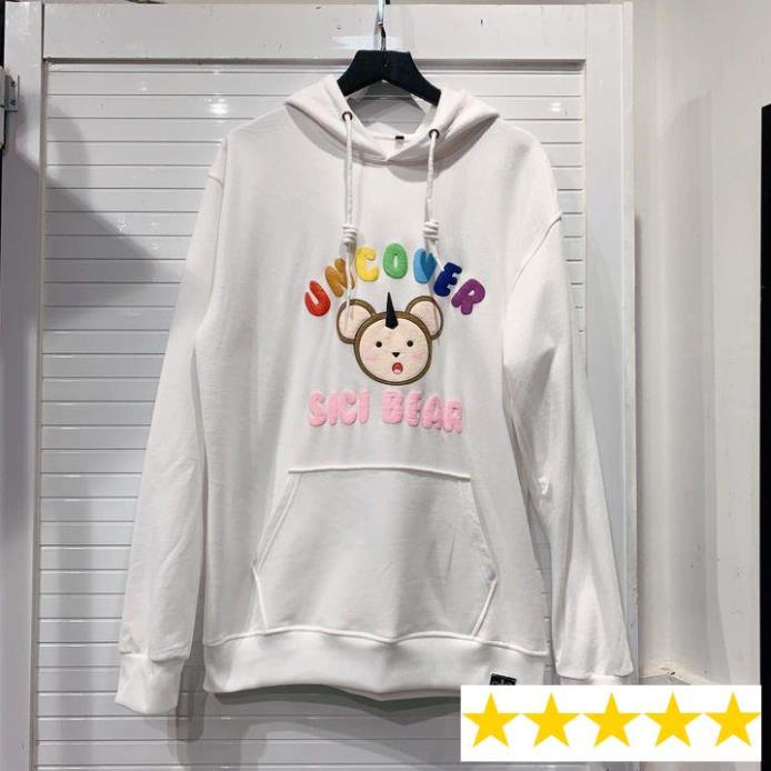Áo hoodie Sici Uncover Full tag nam nữ 3 màu áo khoác nỉ hoodie uncover basic unisex