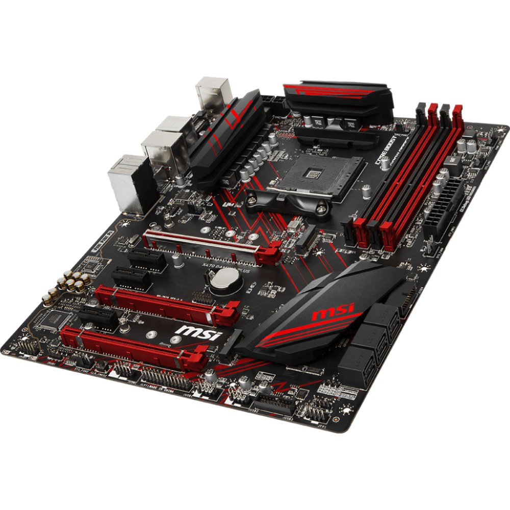 MSI X470 GAMING PLUS → SỐ 1 CHO GAME THỦ!