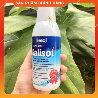 Nước bọt nhân tạo SALISOL hỗ trợ khô miệng trong quá trình xạ trị hóa trị - HAGO chính hãng