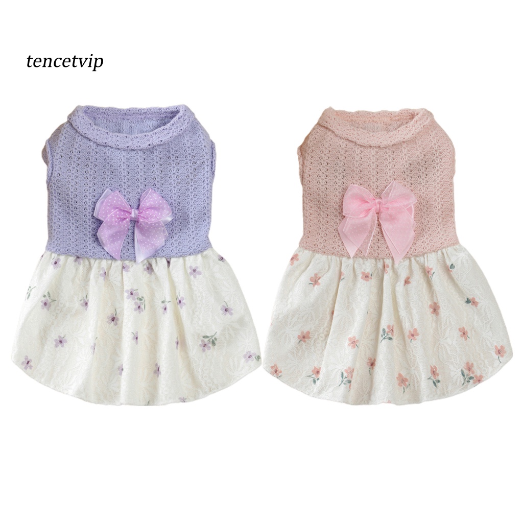 Tencetvip Áo Sweater Ngọt Ngào Co Giãn Tốt Cho Thú Cưng
