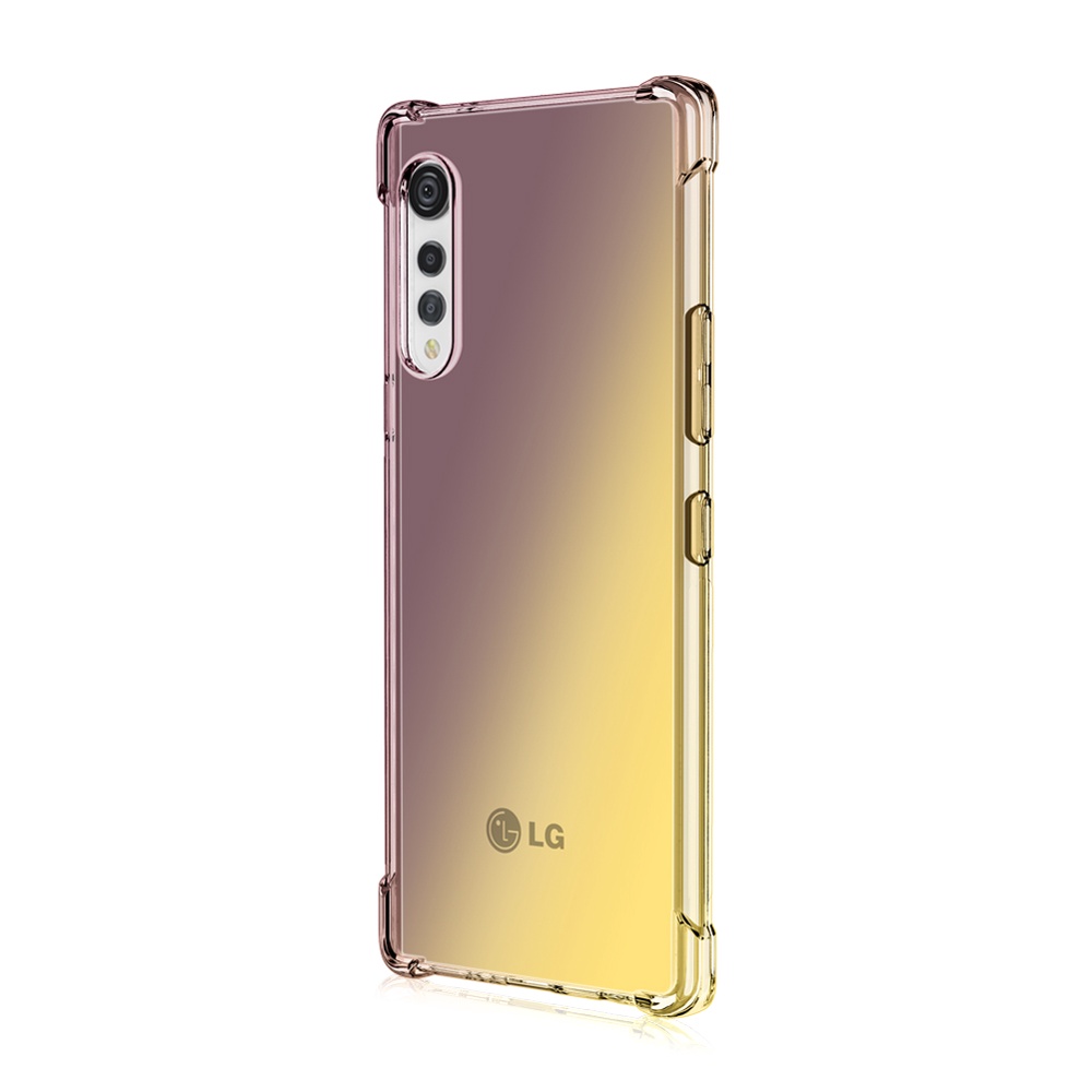 Ốp Điện Thoại Trong Suốt Chống Sốc Chống Rơi Màu gradient Cho lg velvet 5g