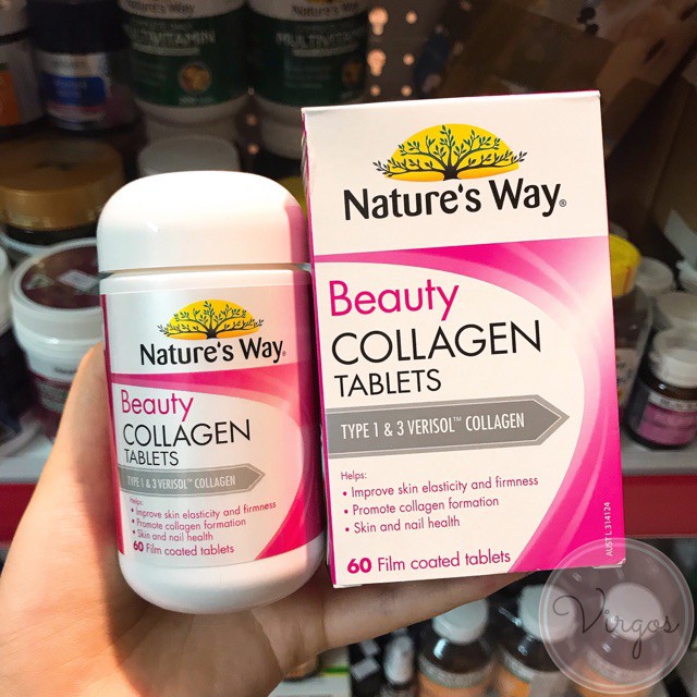 [Hàng Chuẩn Úc] Collagen DẠNG viên Úc Nature's way trắng da DATE 2022 | BigBuy360 - bigbuy360.vn