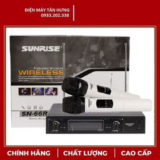 Micro không dây UHF SUNRISE - TẶNG 2 chống lăn