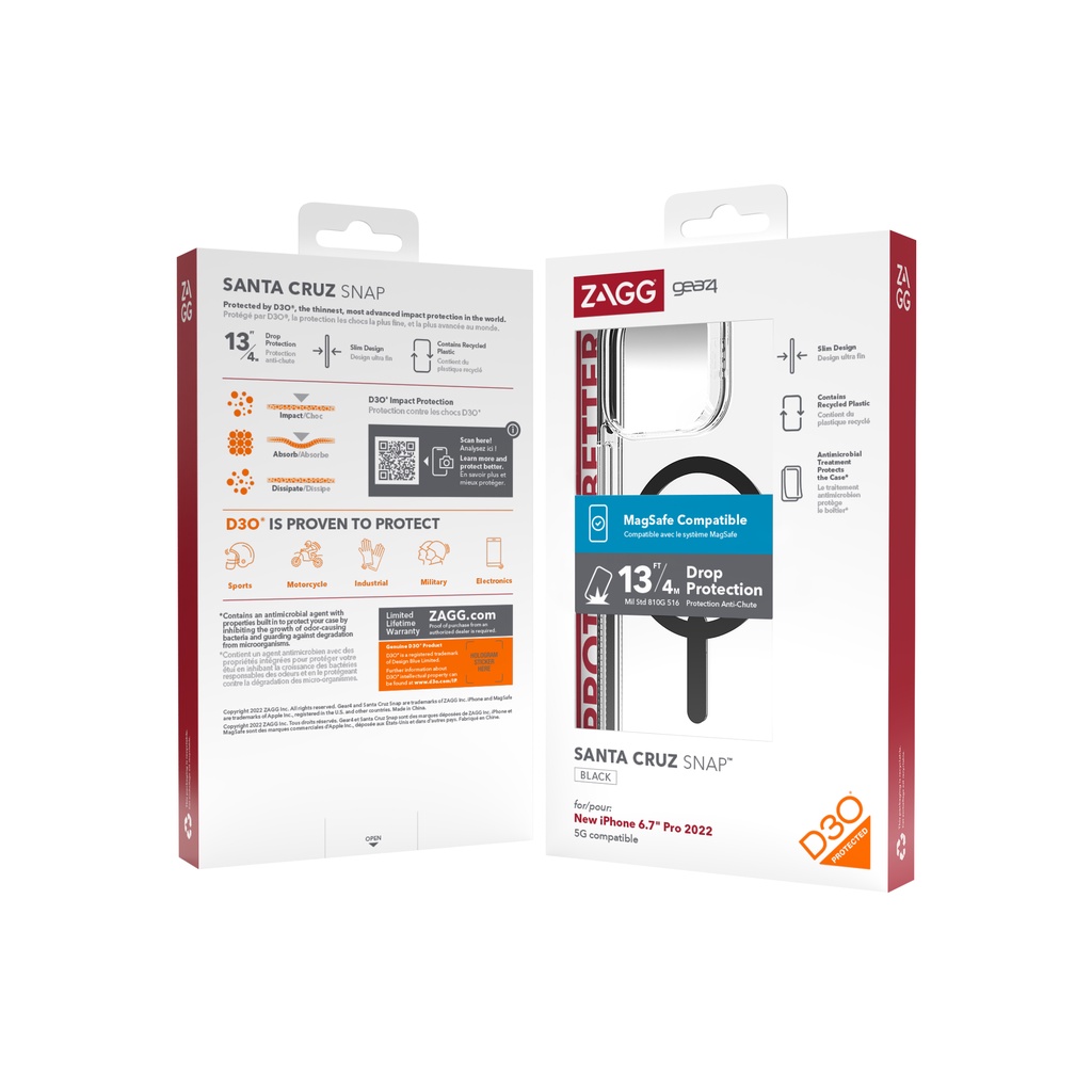 Ốp lưng IP14 series - Gear4 Santa Cruz Snap