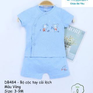 Áo sơ sinh cài chéo Dokma