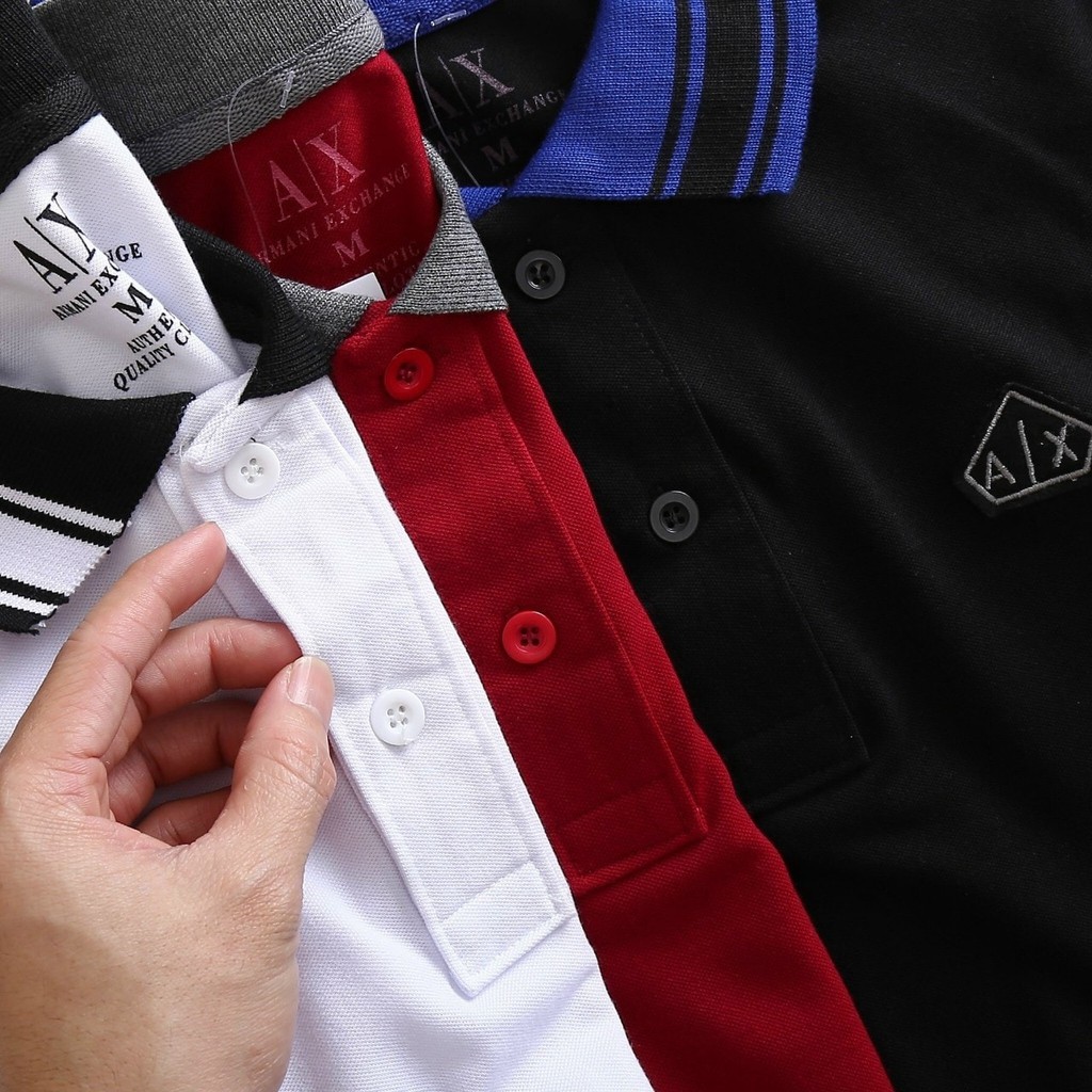 Áo Thun Polo Nam Có Cổ, Tay Ngắn AX555 - Chất Liệu Cotton 100%, Form Suông Basic Thoáng Mát, Thoải Mái THE BASIC STORE