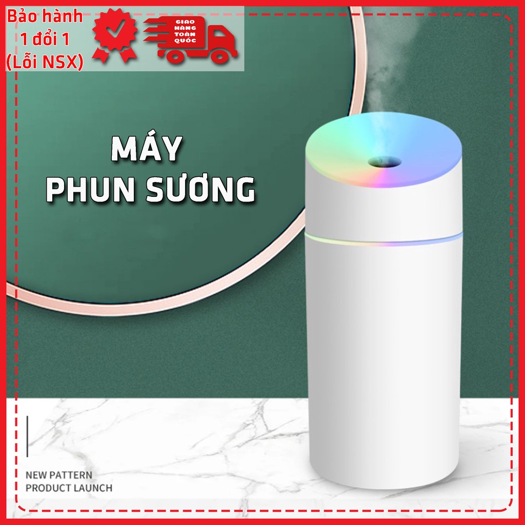 Máy Phun Sương, Máy Xông Tinh Dầu, Máy Phun Sương Tạo Ẩm Cầm Tay AURORA